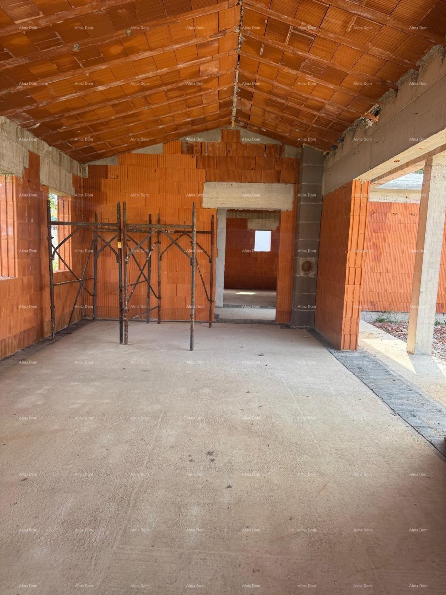 For sale: single-story house with a pool - currently in rough construction phase, Sveti Petar u Šumi - near Pazin! 11