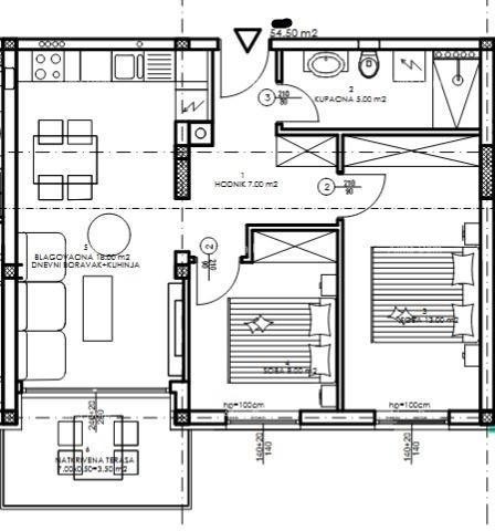 Vendita - appartamento in un nuovo progetto residenziale, Pula, Veli Vrh! 1