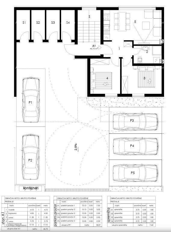 Продажа квартир в новом жилом проекте, Пула. Вальмаде. 5