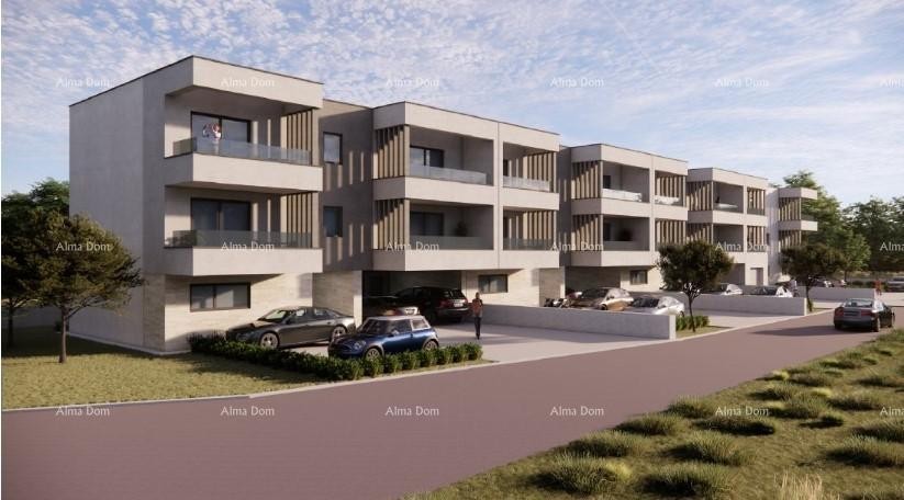 ŠTINJAN – NEW BUILDING NEAR THE SEA AND THE CITY. Apartment D Building C 1