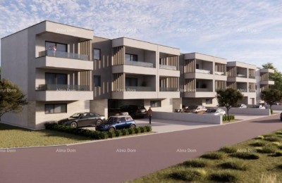 ŠTINJAN – NEW BUILDING NEAR THE SEA AND THE CITY. Apartment D Building C