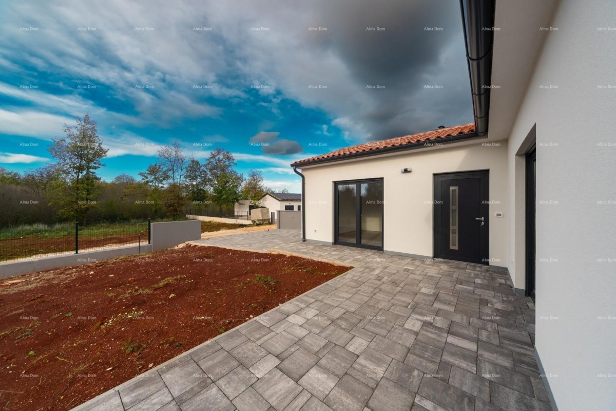 BARBAN, KOŽLJANI - New construction / Duplex, right part. Ecological place 7