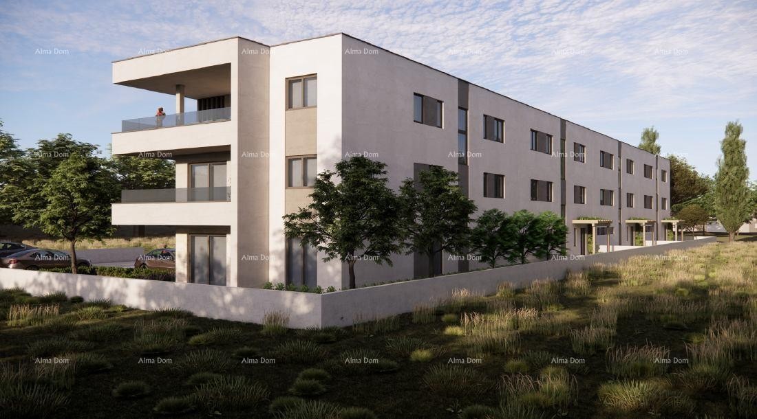 ŠTINJAN – NEW BUILDING NEAR THE SEA AND THE CITY. Apartment C Building D 3