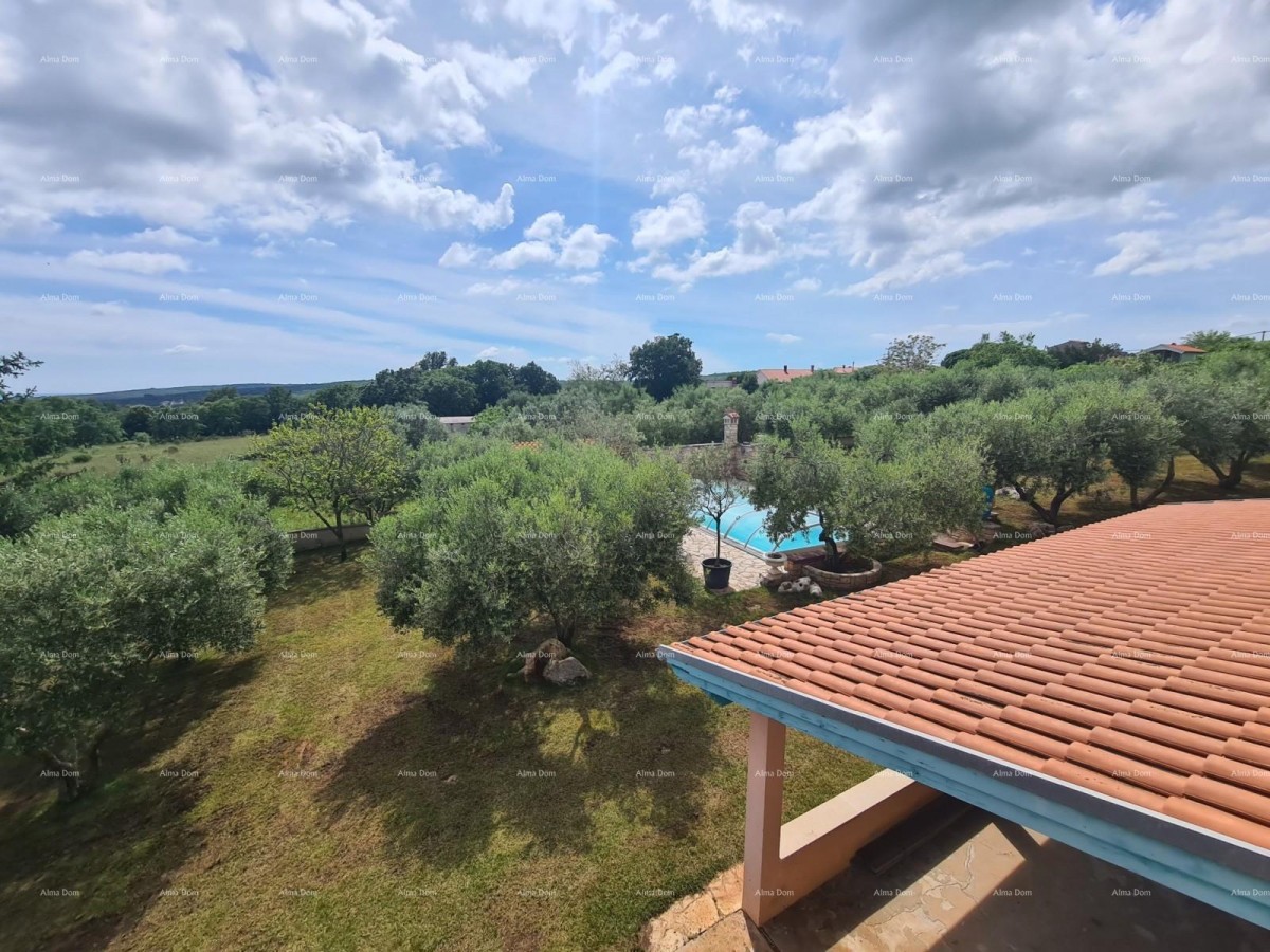 Kuća s bazenom i velikom okućnicom!  Blizina mjesta Marčane. 13