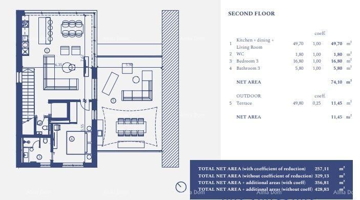 UMAG, Villa indipendente in un lussuoso resort! Vista mare! V 32 19