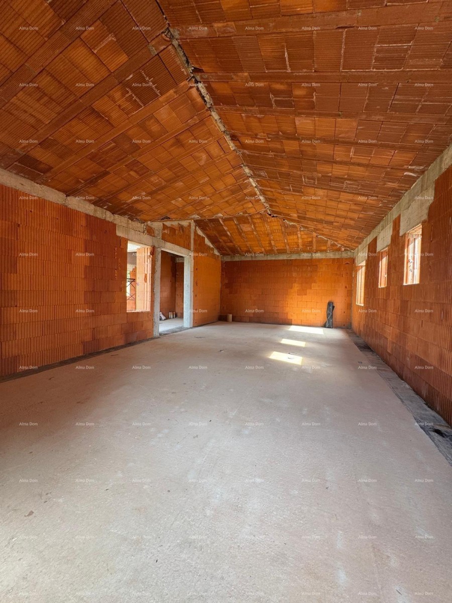 For sale: single-story house with a pool - currently in rough construction phase, Sveti Petar u Šumi - near Pazin! 6