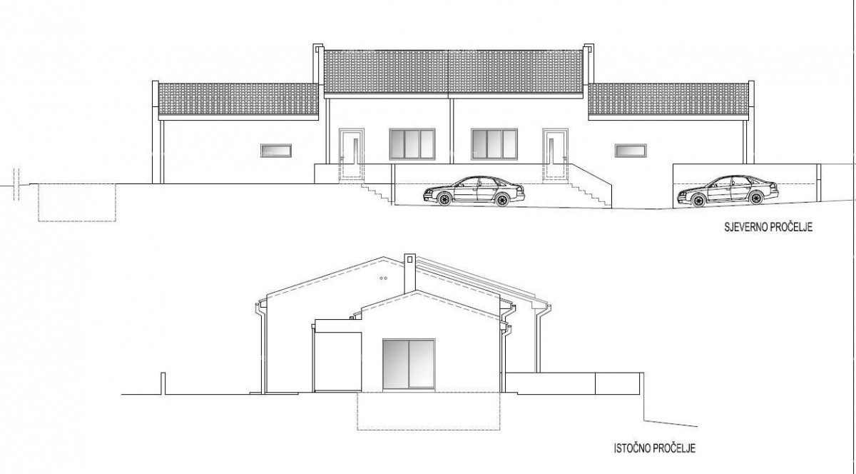 Moderna villa duplex con piscina in vendita, Kožljani, Barban! 1