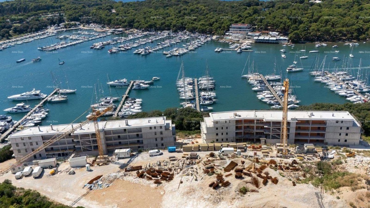 Prodaja modernih stanova u eksluzivnoj zgradi sa pogledom na marinu, Pula!C11 19