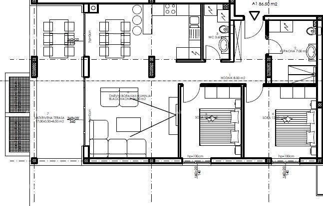 Novi stanovanjski projekt - prodaja stanovanj na odlični lokaciji, Pula! 1
