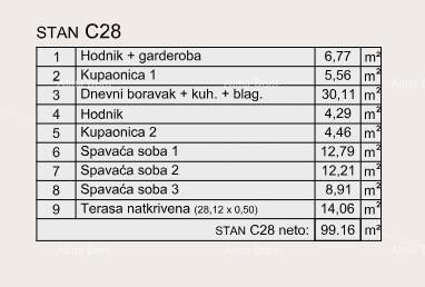 Prodaja modernih stanova u ekskluzivnoj zgradi sa pogledom na Marinu, Pula! 18