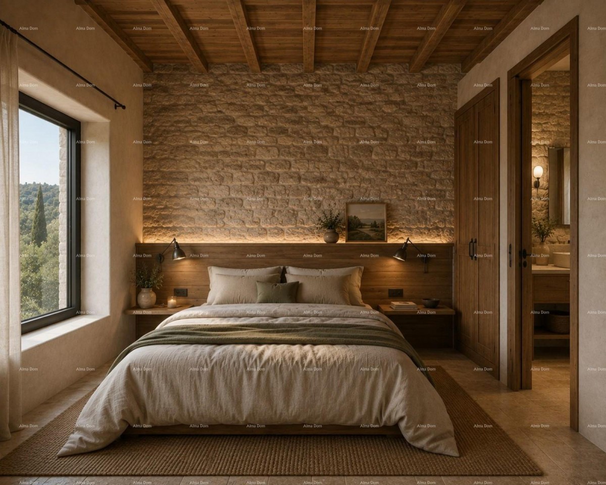 BERAM – AUTHENTIC ISTRIAN STONE HOUSE WITH A RENOVATION PROJECT AND YARD 3