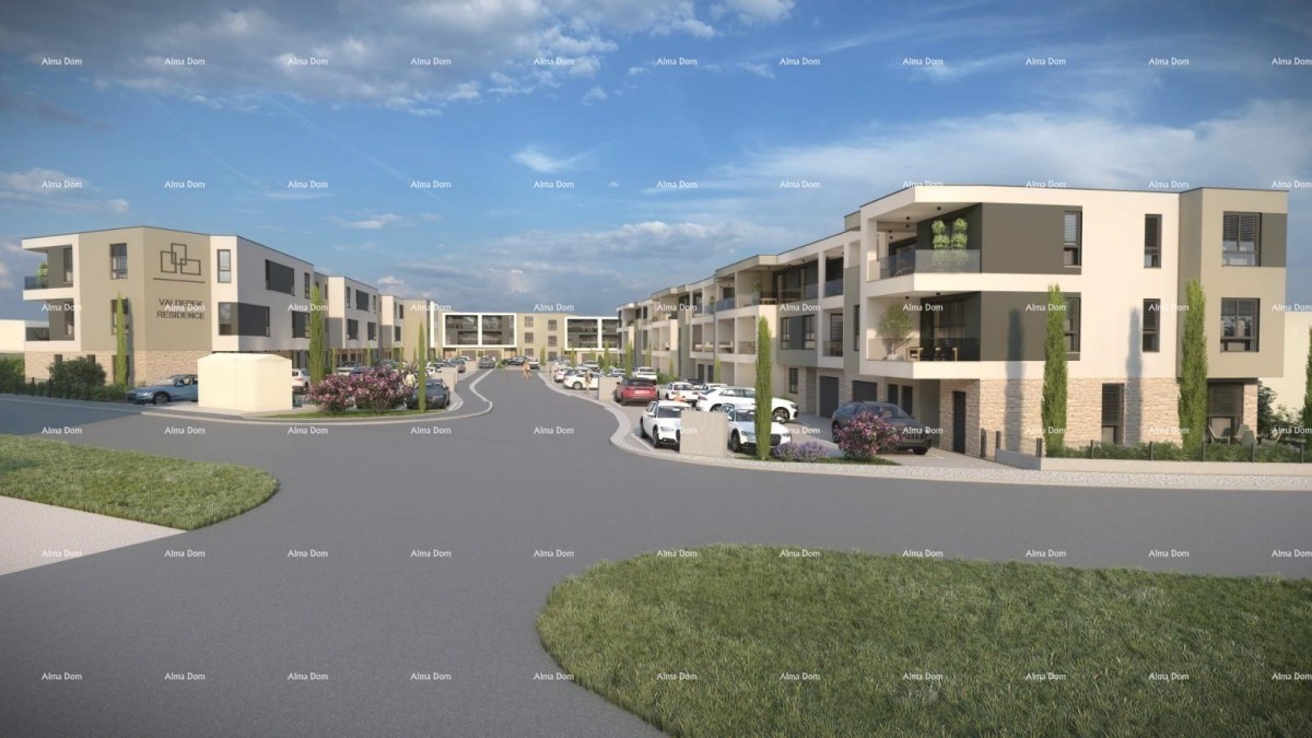 Prodaja! Stan v novogradnji s 3 spalnice in dvema parkirnima mestoma, Pula, Valdebek! Z21-S4 8