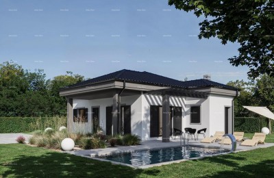 Casa in fase di costruzione con piscina - posizione tranquilla per una perfetta casa familiare o per una vacanza.
