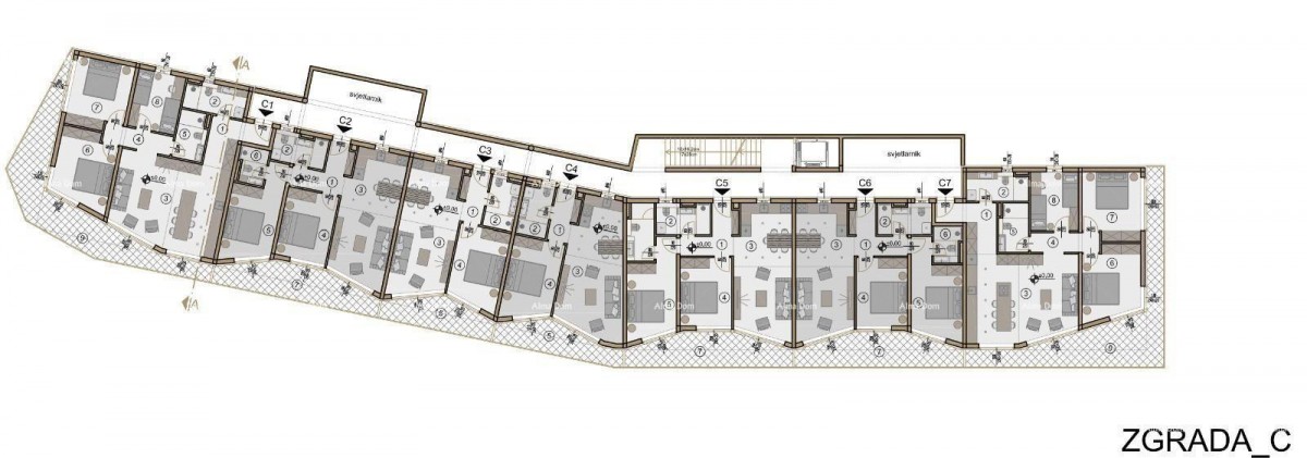 Роскошные апартаменты с видом на Марина Веруда 5