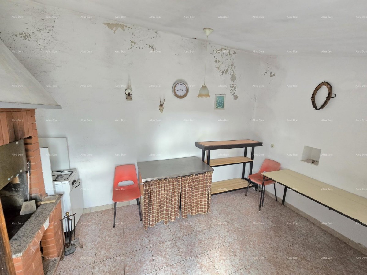 Аутентичное истарское имение недалеко от Жмина – дом с большим потенциалом! 35