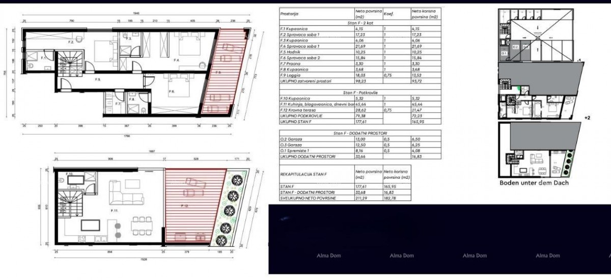 ROVINJ - DVOETAŽNI APARTMAN S PREKRASNIM POGLEDOM NA MORE (F) 17