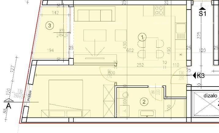 Novo u ponudi! Stan s parkirnim mjestom na top lokaciji- Medulin! 2