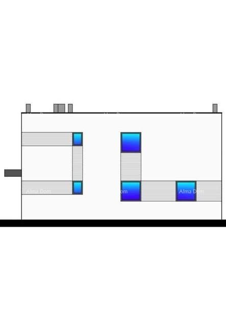 Na prodaju atraktivno građevinsko zemljište s projektom i infrastrukturom Brtonigla 5