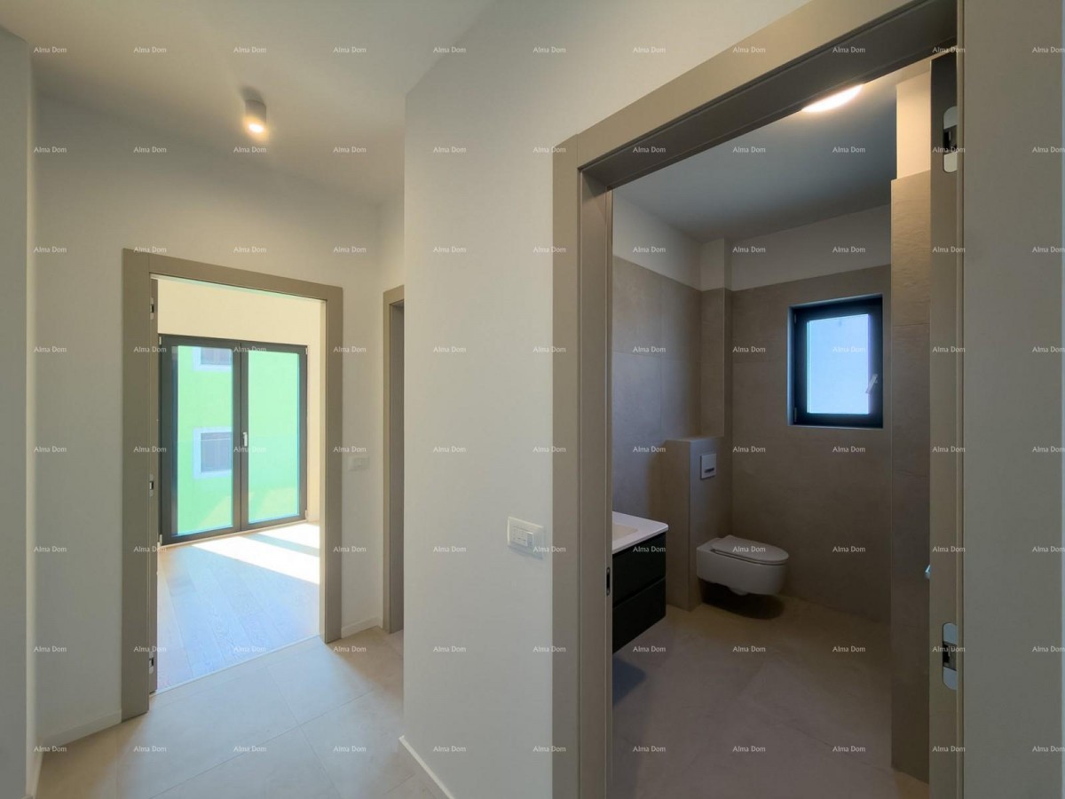 RESERVED - ПРЕМАНТУРА — квартира с садом и бассейном, 500 м от моря (101) 14