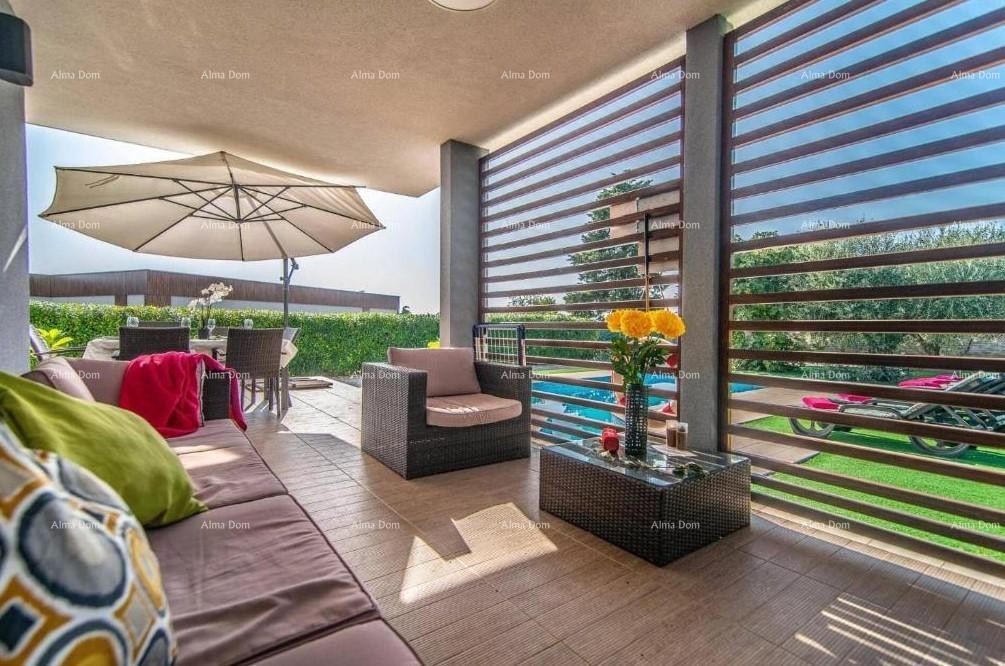 VODNJAN – Moderna villa con piscina, vista sui Brijuni e ampio giardino! 12