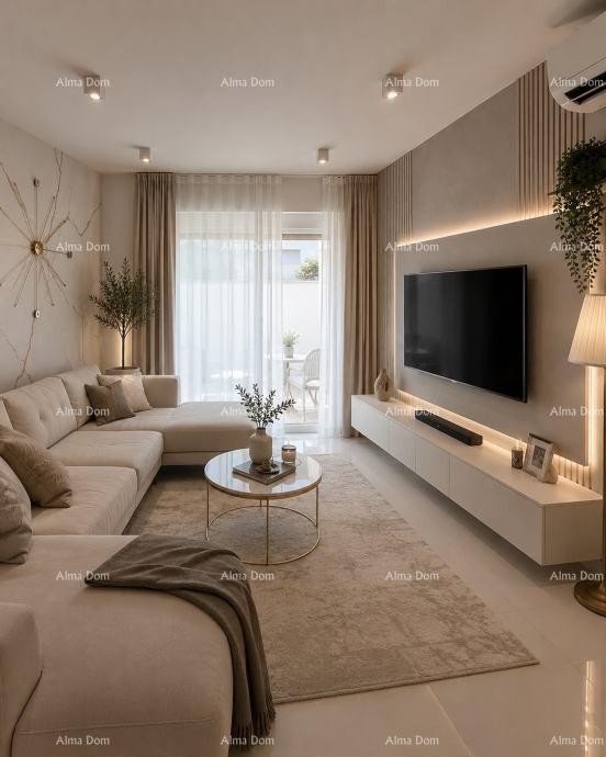 Two-Bedroom Apartment with Private Garden in New Construction – Monvidal, Pula 1