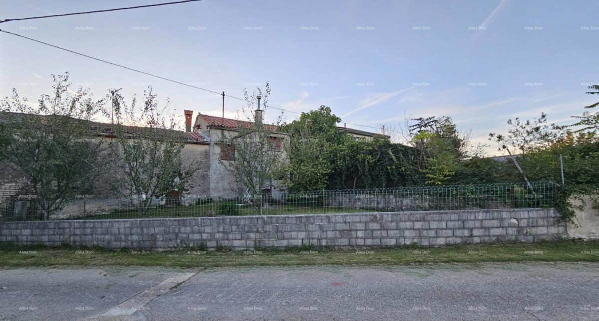 ŽMINJ (okolice) - odlična kamena kuća s dvorištem 1