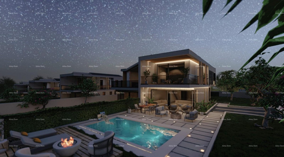 Продажа современных вилл в красивом жилом районе Умага 3