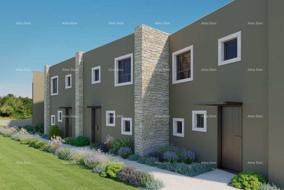 Bale. Moderna kuća u nizu s bazenom, 148,56 m² 3