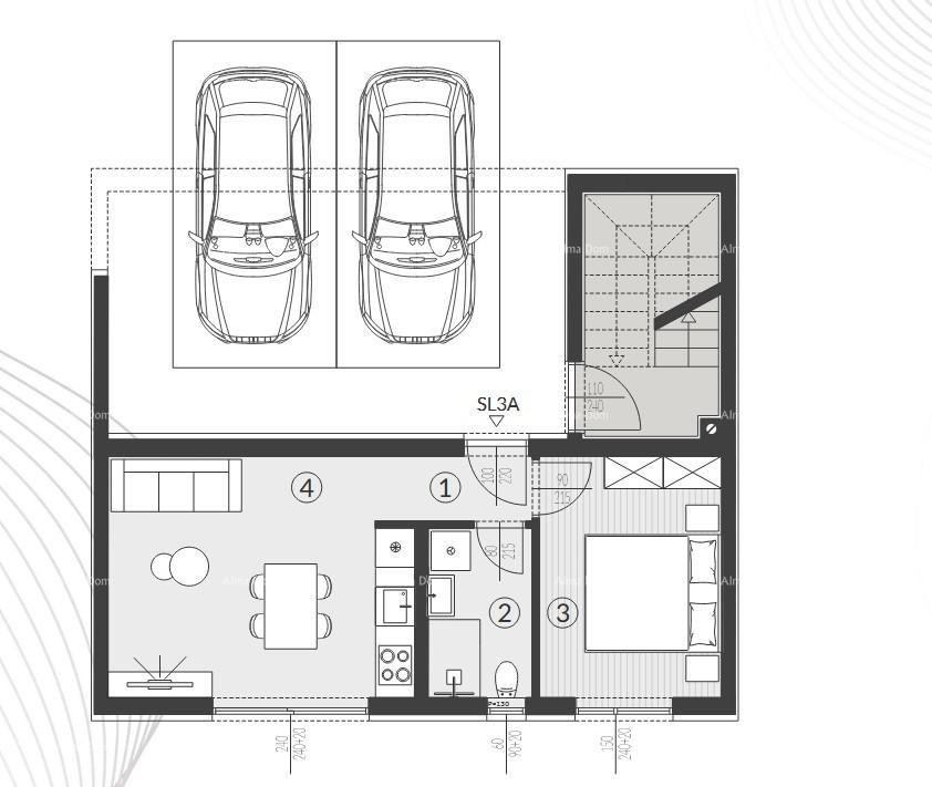 Appartamenti in vendita in un nuovo complesso residenziale, Štinjan! 16