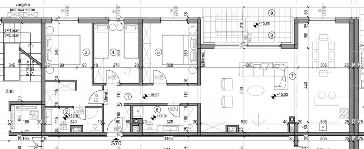 Pula! Multi-family, modern building with an elevator, close to the center. 14