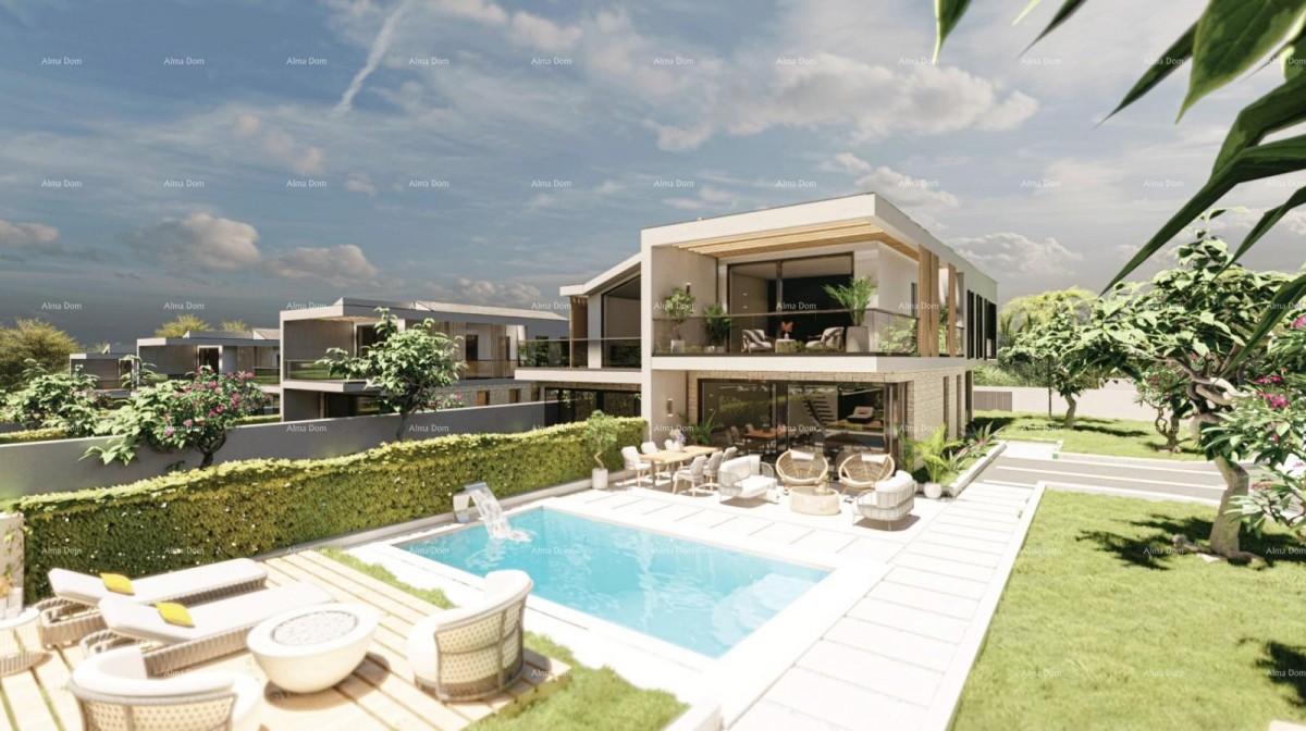 Продажа современных вилл в красивом жилом районе Умага 2