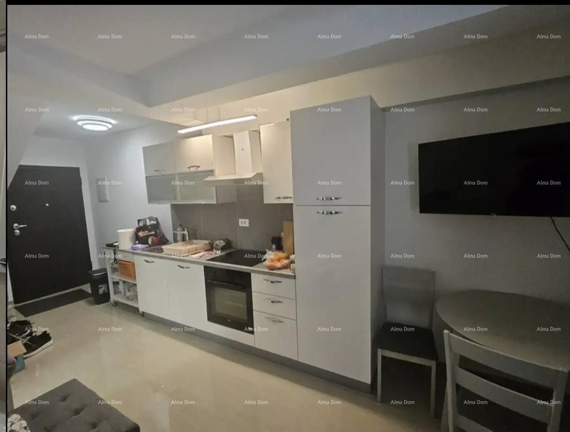 Пула – меблированная студия в новостройке, 28 м² 2