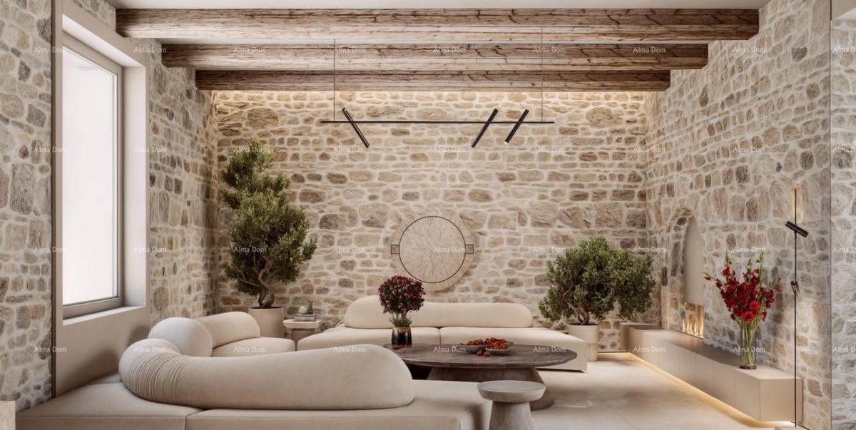 Каменная далматинская вилла в старом центре - идеальная инвестиционная возможность - Супетар! 3