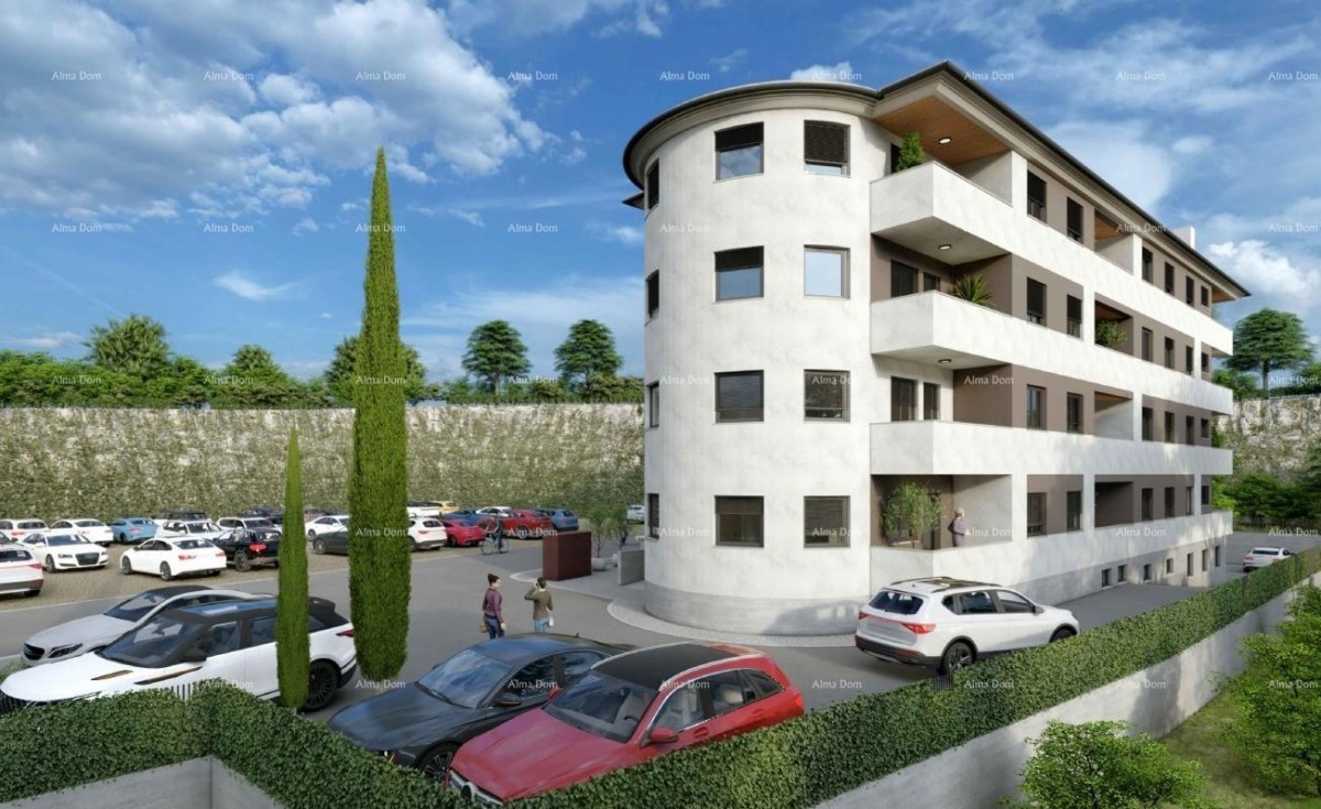 Apartments for sale in a new housing project under construction, near the court, Pula! 6
