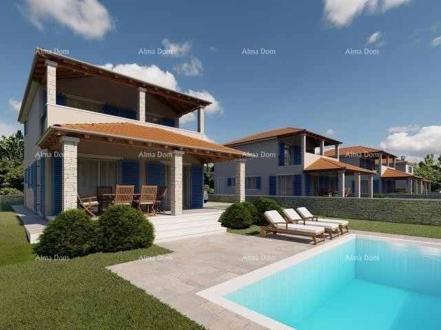 LIŽNJAN! VENDITA DI UNA CASA IN COSTRUZIONE CON PISCINA. 1