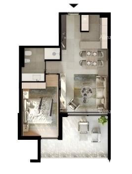 UMAG! Moderan stan u vrhunskom stambenom kompleksu blizu mora , S 52 9