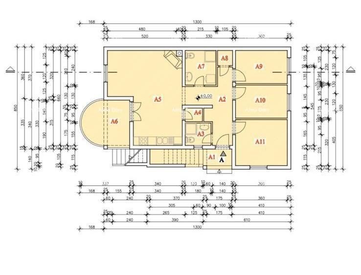 ŠIŠAN, kuća s dvije stambene jedinice, 195 m2 20