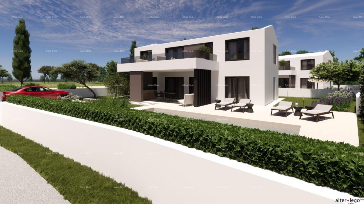 Vendita di terreni con permesso di costruzione e progetto, nei dintorni di Vodnjan! 6