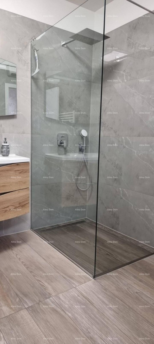 The Scar of the Town of Svetvinčenat. A Double House Surrounded by Greenery. 14