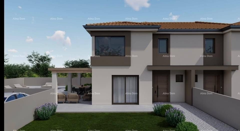 Two modern villas with pool and sauna under construction – Istria 8