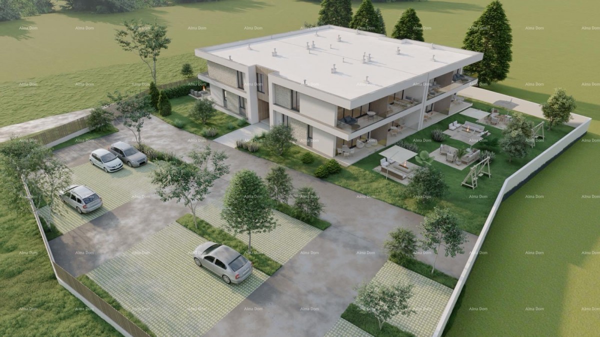 Продажа - квартира в новостройке с двумя парковочными местами, Ровиньское село! 5