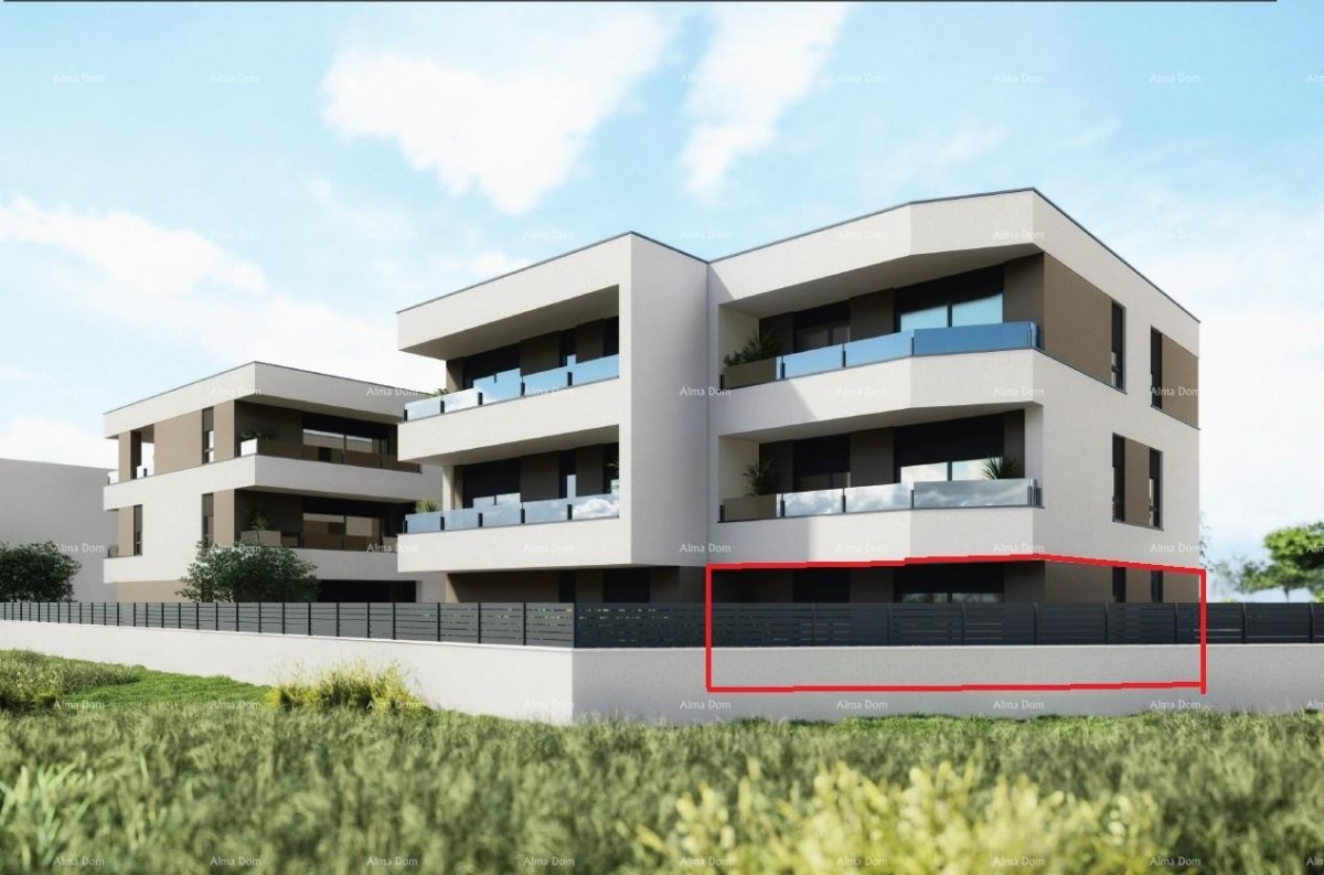 PULA, Valdebek - Prodaja stana u prizemlju s vrtom / D1 1