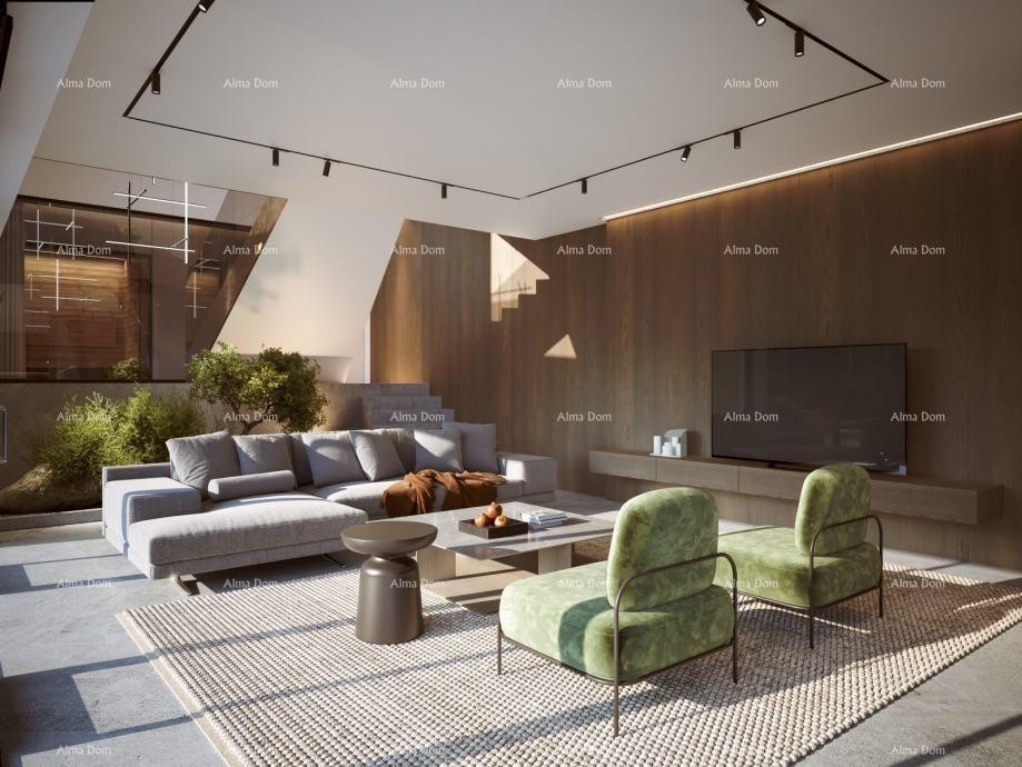 Каштелир – строительный участок, 603 м2, с действующим разрешением на строительство и видом на море 11